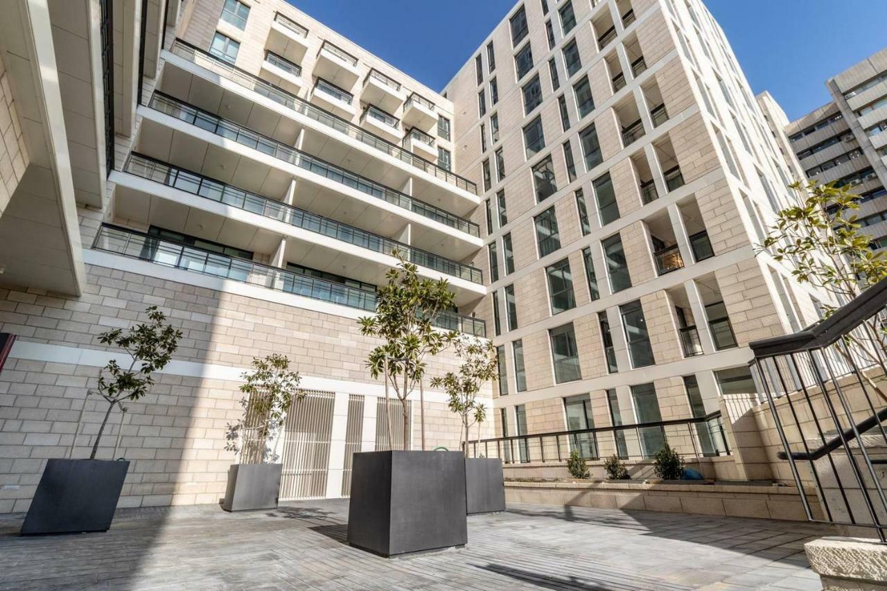 Modern 1bdr in central area Ierusalim Exterior foto