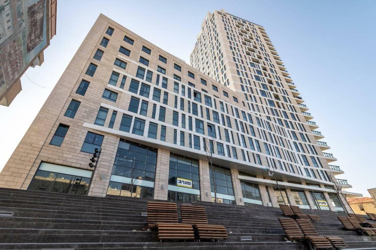 Modern 1bdr in central area Ierusalim Exterior foto